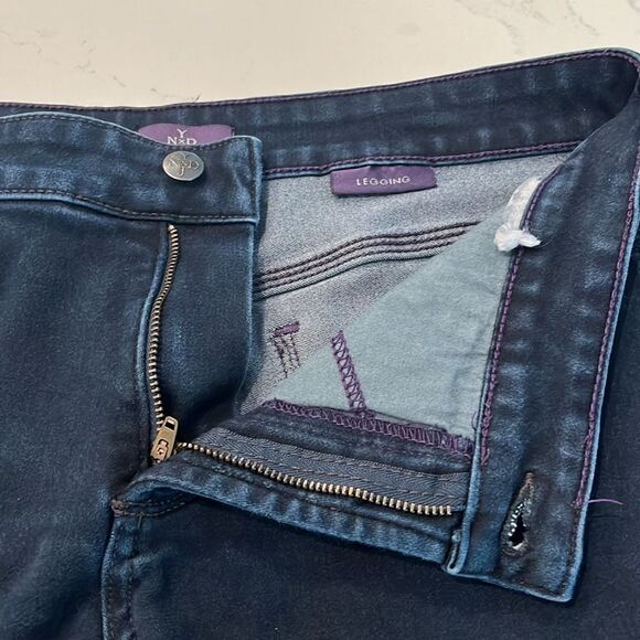 NYDJ Blue Denim Leggings - Picture 6 of 9